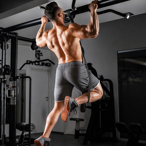 Image of Resistance Band 45kg, Heavy-Duty Exercise Loop Band for Strength Training, Pull-Up Assistance, Stretching, Yoga, Home Gym Workout, for Men and Women Black