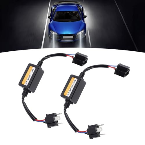 Yctze 2 Pz H4 LED CANbus Decoder DC 9 a 16 V Plug And Play Anti Sfarfallio LED Faro Resistore Decoder Parti Elettroniche Automotive