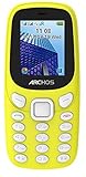 Archos Core 18f Téléphone Portable et Lecteur MP3, Lampe de Poche, Dual SIM, Bluetooth