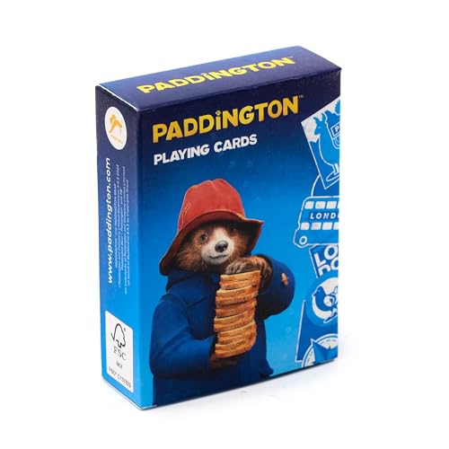 Baraja estándar de cartas Paddington Bear Puckator miniatura 2