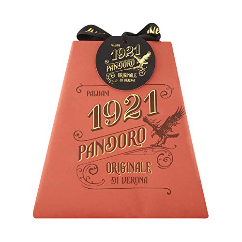PALUANI Pandoro Classico, dolci natalizi, ricetta originale della tradizione, lievitazione naturale, ingredienti selezionati, uova fresche, prima qualità, pandoro natale incartato a mano, 1000 g