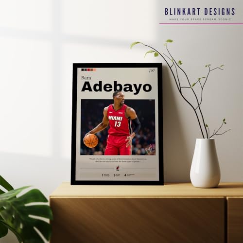 Image of BLINKART Brandon Ingram | Nba Basketball Player | Synthetic Wood Photo Framed Wall Hanging Poster Room & Office Bedroom Living Boys And Girl Room Home Wall Hanging | 12x18 Inches
