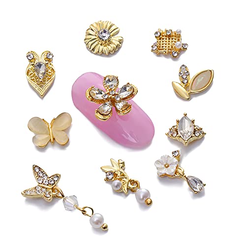 Strass pour ongles et perles 3D pour sublimer vos soirées et vos manucures au quotidien
