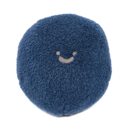 お文具といっしょ ふわふわ まんまる ぬいぐるみ BIG 公式 プリンさん お文具さん 約20cm (名も無き者(紺))