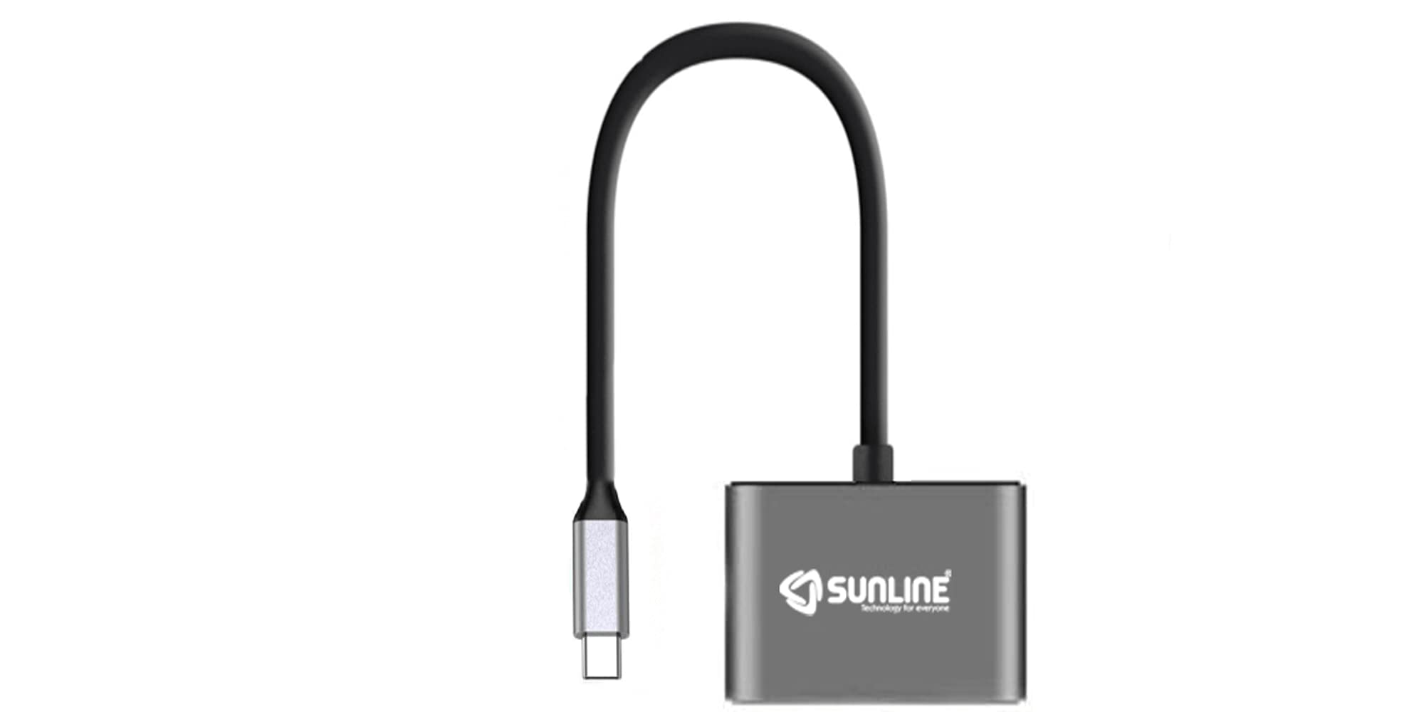 Sunline 170681 Type-C USB 2.0/VGA/Type-C Dönüştürücü