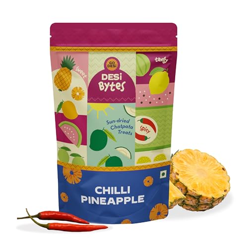 GO DESi Chilli Pineapple Candy, 150g, Fruit Snacks, Bites, Dehydrated (B0CPHXMKHF) Amazon Price History, Amazon Price Tracker