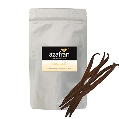 Azafran Südsee Vanille (Tahiti Richtung) - Vanilleschoten 12 cm 5...