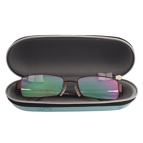 Image of VIVID Unisex Lightweight Specs Zipper Eyewear Dabbi Faux Leather Cover