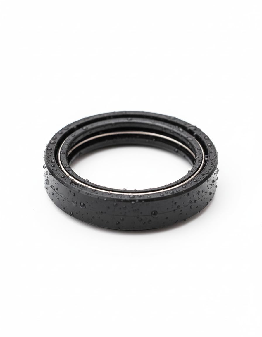 Front Shocker/Fork Oil Seal (Left + Right) Compatible with KTM Duke 125-Heavy Duty Construction [Pack of 2].