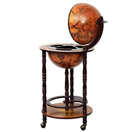 Soporte para botellas de vino de madera 36" estilo italiano miniatura 6