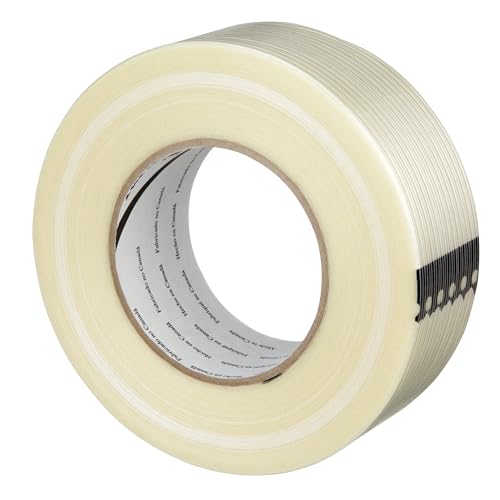 Image of 3M Tartan Filament Tape 8934, Clear, 48 mm x 100 m, 4 mil