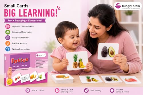 Image of Hungry Brain Flash Cards (Fruits)