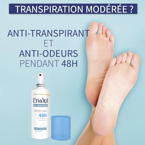Etiaxil Anti-Perspirant Deodorant 48H Feet 100ml - Image 3