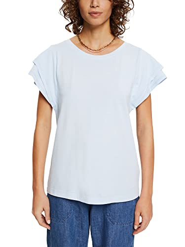 ESPRIT 032ee1k305 T-Shirt Femme Coupe Droite et Finition Soignée