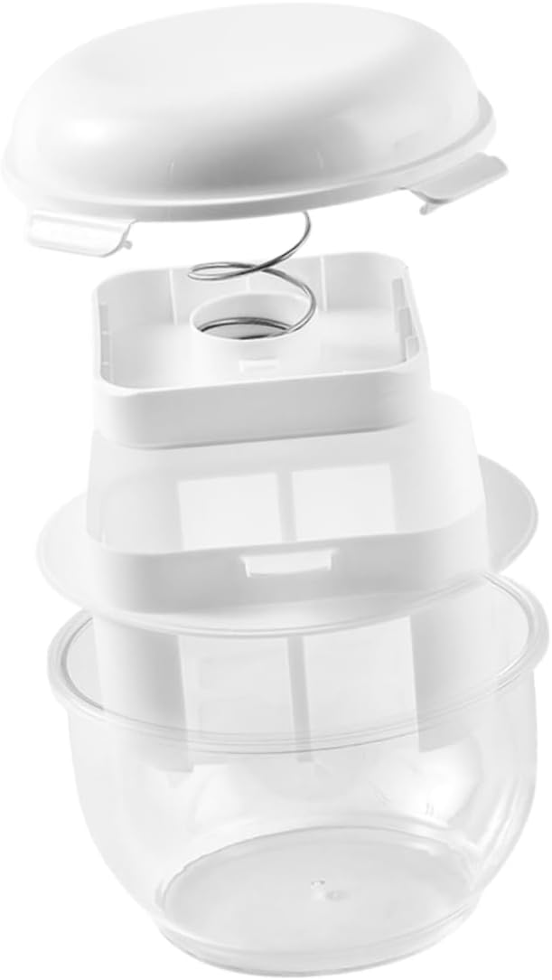 Cabilock Large Capacity Yogurt Strainer with Lid for Homemade Greek Yogurt and Cheese Ultra Fine Mesh Filter for Thorough Whey Separation Portable Milk and Cheese Strainer Dust Design for