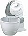 Handmixer-Set 3 in 1 (3 Liter Rührschüssel, 5-Stufen Schaltung, Edelstahl Knethaken, Pürierstab und Quirl, 250 Watt)