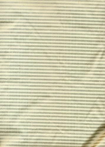 Soie Dupioni fine 3 mm à rayures : coupon de tissu 54 soies pour mercerie et création de robe