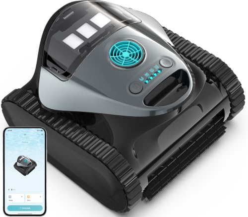 [2026 NEW] C1 Robotic Pool Cleaner with 180Mins, Iron Gray by Letexpool - Used condition - US$422.00