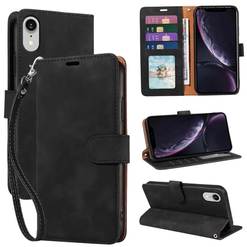 JHWVVTF for iPhone XR Phone Case Wallet,...