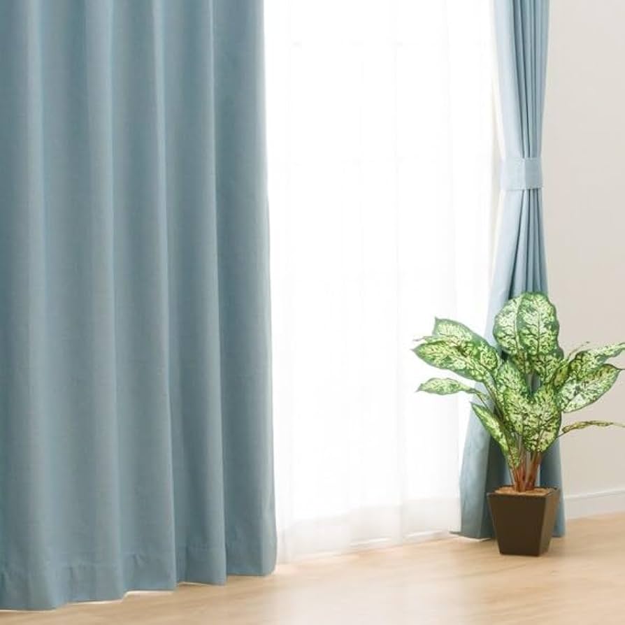 Amazon｜ニトリ 遮光1級 保温 遮熱 遮音 156サイズ カーテン RD