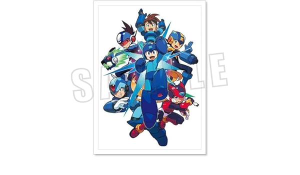 【完全未開封】ロックマン35周年限定 複製原画 描き下ろし集合 高精細イラスト 完全未開封】ロックマン35周年限定 複製原画 描き下ろし集合 高