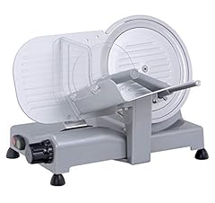 R.G.V. Lusso 25 Gl Affettatrice Elettrica, 140 Watt, Alluminio, Argento, Lama Diametro 25 Cm