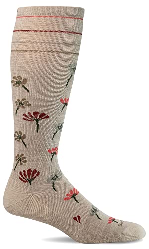 Sockwell Women's Field Flower Moderate Graduated Compression Sock