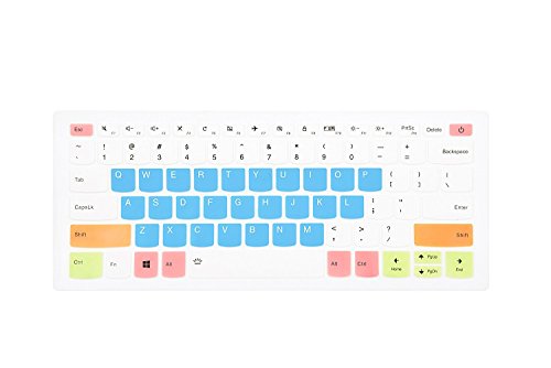 Leze - Ultra Thin Silicone Laptop Keyboard Cover Skin Protector for Lenovo Yoga