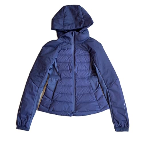 Manteau doudoune veste d'hiver à capuche amovible garni de duvet chaud