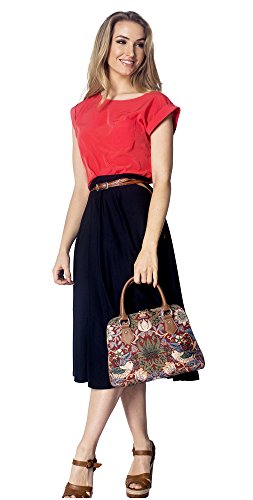 Willam Morris Tapestry Fashion Handbag / Shoulder bag in Strawberry Thief
