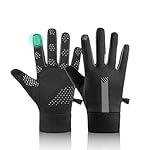 Guantes Invierno Ciclismo Hombre,Mantener Caliente...: Resistentes Al Frío y Al Calor: Estos guantes de ciclismo de invierno para hombre están fabricados con material cortavientos de alta densidad y un grueso forro polar, que ofrece una gran resistencia al viento y al calor. Su diseño de apertura extendi...