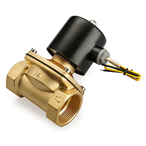 1/2" ZFF-04 230V AC 50/60Hz Brass Drain Valve Water Air NC - View #9