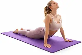 Tapete Yoga Antiderrapante com Bolsa – Confortável e Resistente – Perfeito para Pilates, Academia e Exercícios Diários