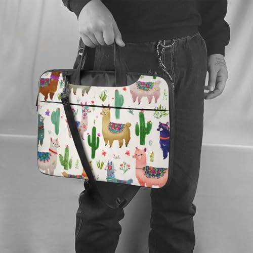 Maletín para portátil impermeable 15.6" con diseño alpaca miniatura 2