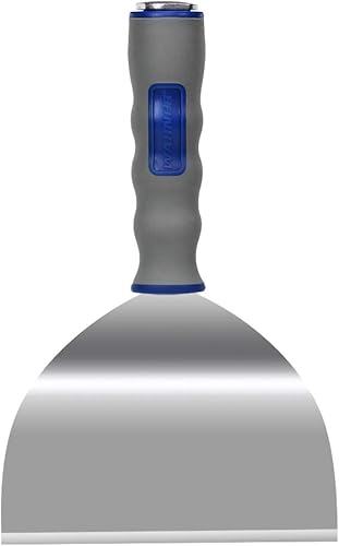 Warner - Raspador doblado de fácil alcance, hoja de acero al carbono de 0.06 pulgadas, 657