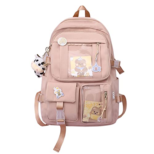 Cartable mignon fille rose idéal pour l école le camping et les voyages