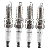 PEIUOK Spark Plug Set 4 PCS Sparkplug Iridium fits PEUGEOT PARTNER 1.2 1.6 2009 on Replace OE 1613401580 596092 18851-11070