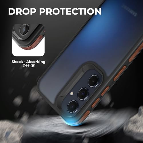 Image of A rtistque Frosted Ultra Matte Back Cover Case for Samsung Galaxy M55 / M55s / F55 5G | Smooth Sides with Grip | Shockproof TPU Protective Design | Samsung M55 / M55s / F55 Back Cover - Brown