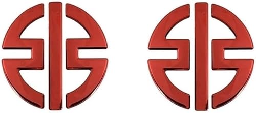 Calcomanías 3D de emblema de motocicleta para Kawasaki Z90 H2 Ninja H2R z125 Z250 Z300 Z400 z650 z750 Z900 Z800 (color rojo)