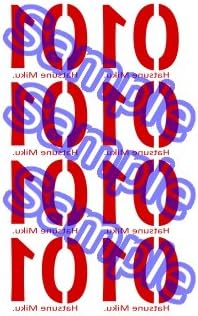 Amazon Co Jp Vocaloid ボーカロイド 初音ミク コスプレ用タトゥーシール ホビー Amazon Co Jp Vocaloid ボーカロイド 初音ミク コスプレ用タトゥーシール ホビー