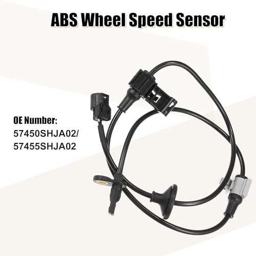 uxcell 2pcs Front Left Right ABS Sensor for Honda Odyssey 07-10 V6 3.5L by uxcell - Used condition - Image 2