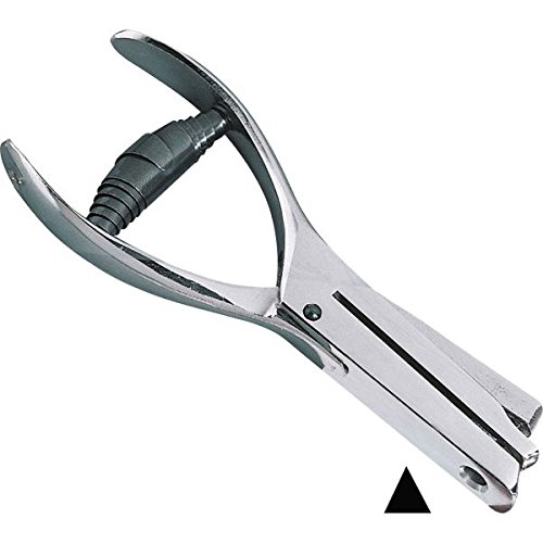 LEMAX® Lochzange, zum Markieren von Plaketten, Dreieck-Kerbform breit, Maultiefe 48mm