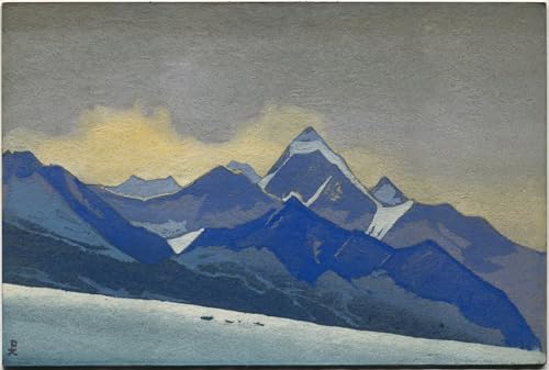 Tableaux Graffiti Art Mural Nicholas Roerich Impression Toile Moderne Salon 60x90cm