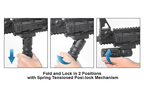 Vertical Grip in Alluminio - UTG Leapers