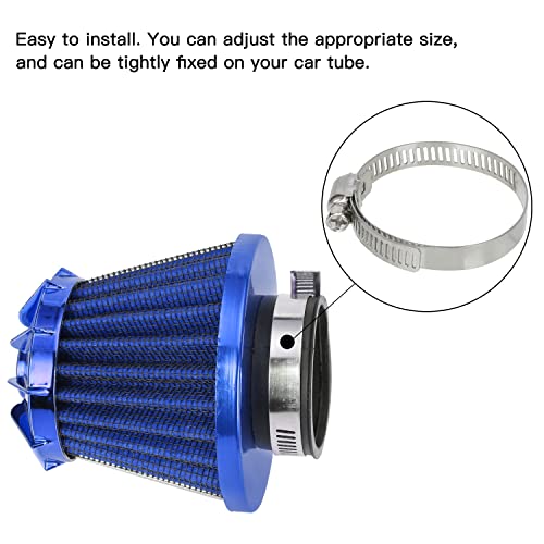 Yoxufa YO-HYQ212-BLUE Vm22 Racing Carburetor Carb Air Filter Kit For Predator 212Cc Coleman Ct200U Ct200U-Ex Bt200X Baja Warrior Mb200 Gx200 196Cc 200Cc Engine Mini Bike Go Kart High Performance Part thumb #5