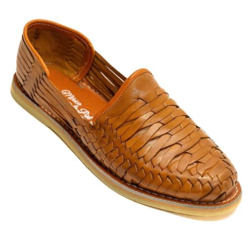 Mexico en la Piel Handmade Leather Slip-On Men's Huarache Sandals –...