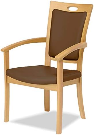 Amazon｜貞苅椅子製作所 ダイニングチェア 肘付 椅子 高齢者 介護  