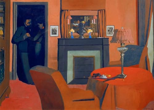 Peinture Poster Felix Vallotton piece maitresse decorative pour illuminer la chambre a coucher