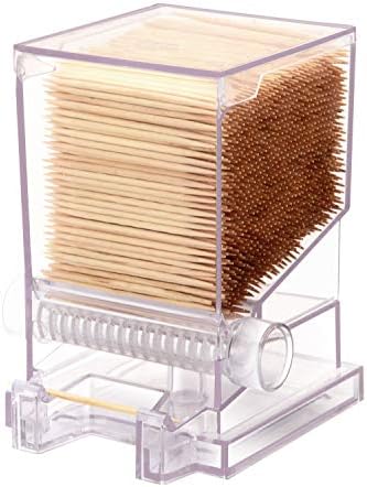 Serve Clean Toothpick Dispenser Clear- Restaurant-Style