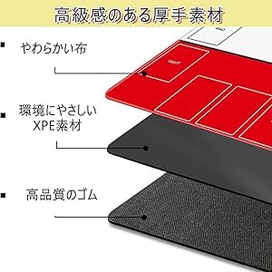 Amazon | FKNY プレイマットカードゲーム シンプルデザイン カード
